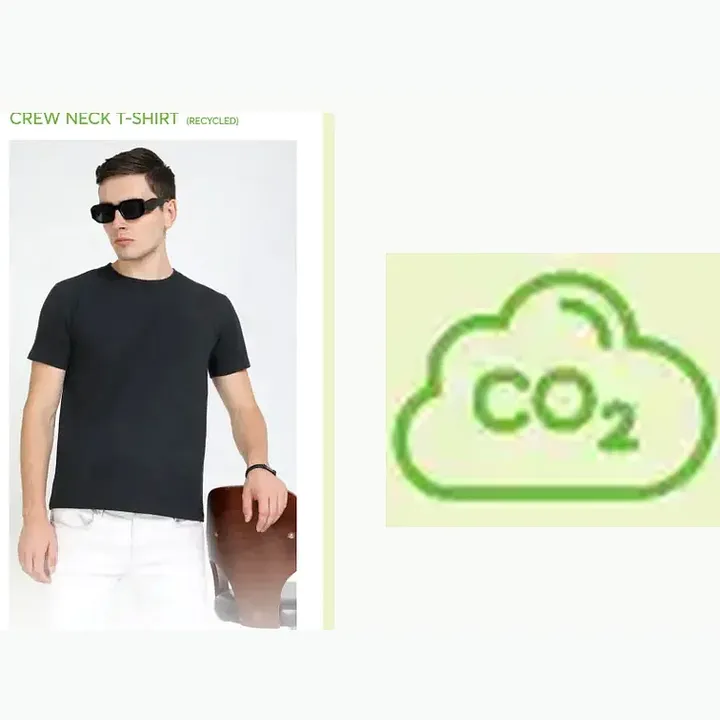 Crew Neck T-shirt (recycled)