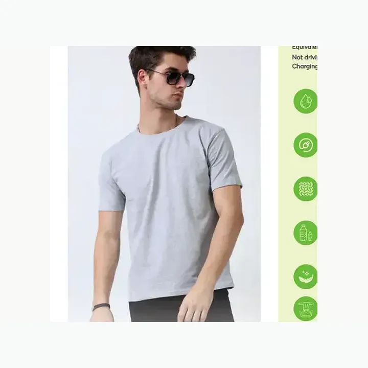 Crew Neck T-shirt (recycled)