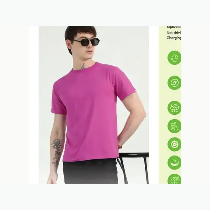 Organic Crew Neck T-shirt