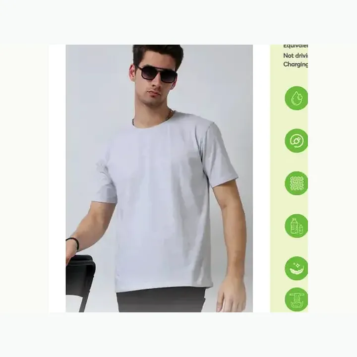 Crew Neck T-shirt (recycled)