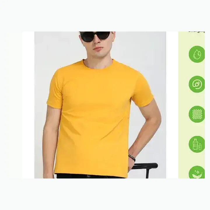 Crew Neck T-shirt (recycled) detail