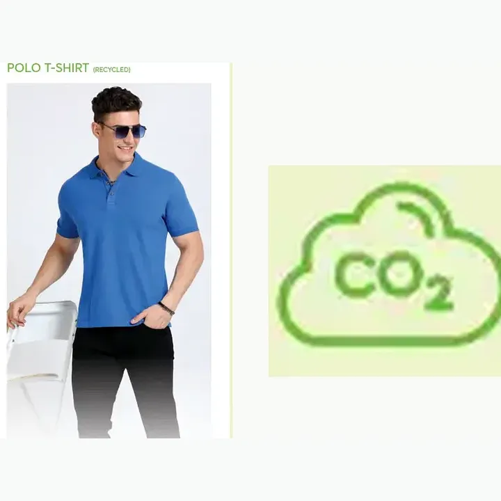 Polo T-shirt (recycled)