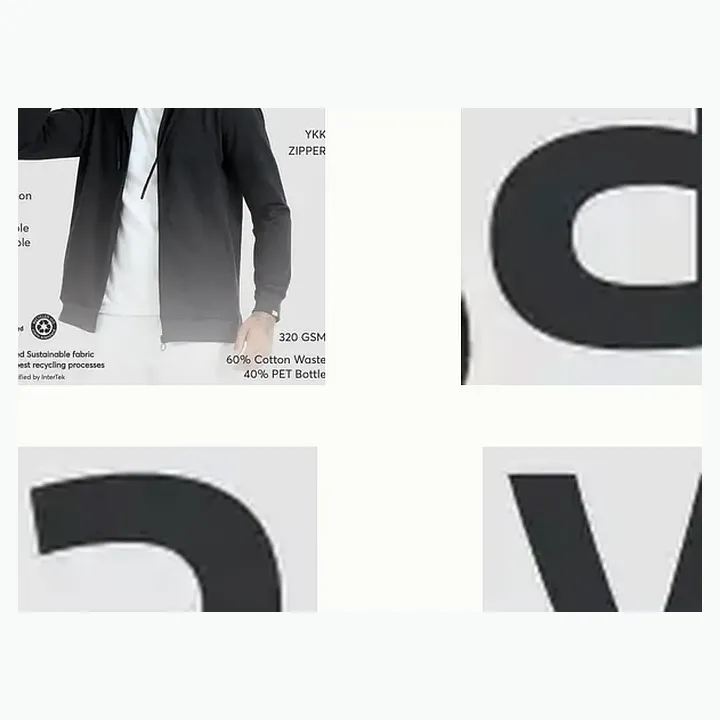 Zippered detail