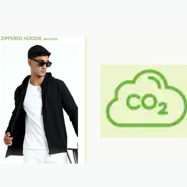 Zippered Hoodie (recycled)