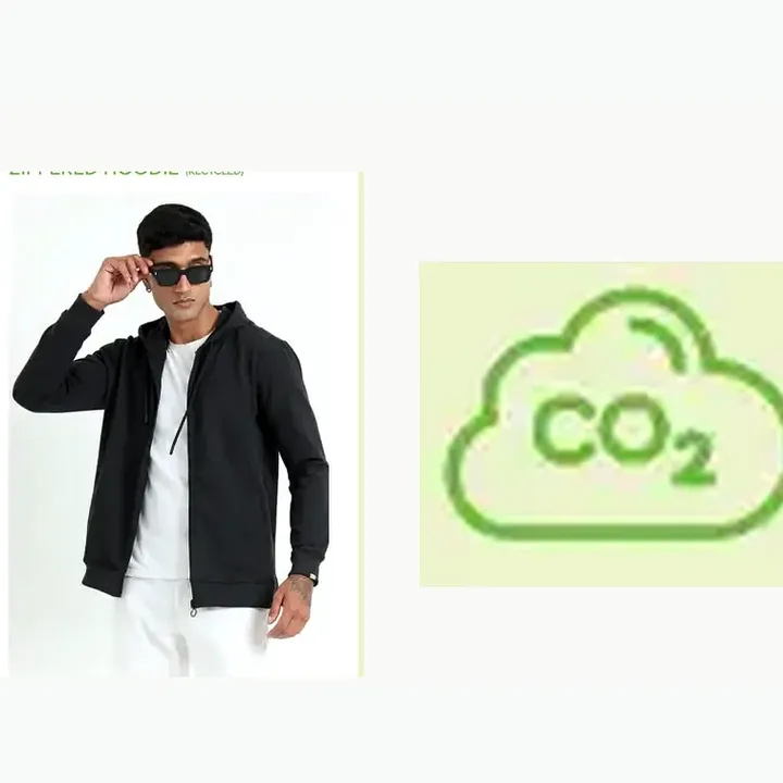 Zippered Hoodie (recycled)