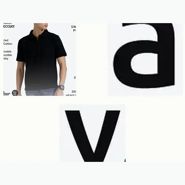Recycled Poly-Cotton Sweat Polo – 320 GSM