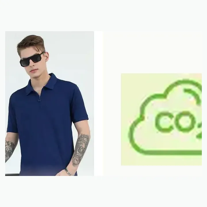Quick Dry Polo T-shirt detail