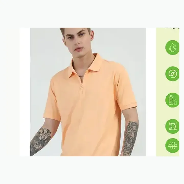 Quick Dry Polo T-shirt detail