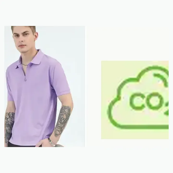 Quick Dry Polo T-shirt detail