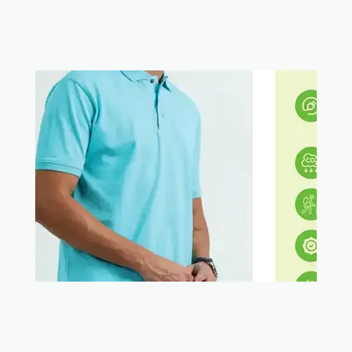 Organic Polo T-shirt alternate view