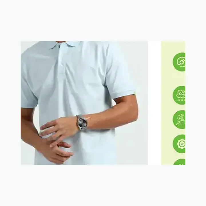 Organic Polo T-shirt alternate view