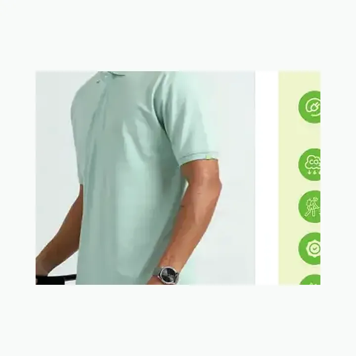 Organic Polo T-shirt alternate view