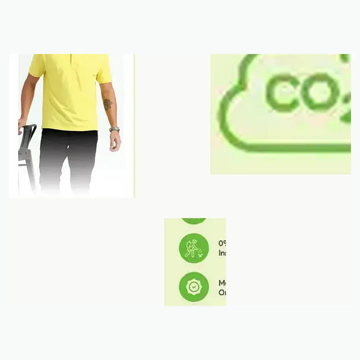 Organic Polo T-shirt detail