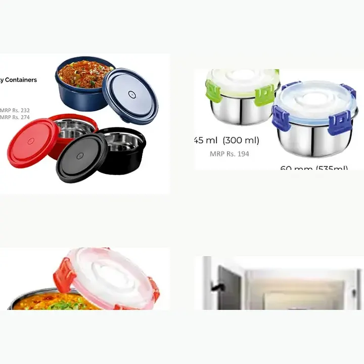 Micron Microwave-Friendly & Lock-n-Seal Containers