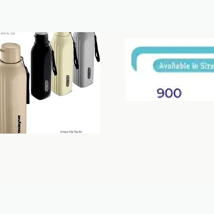 Tuff Insulated Stainless Steel Flip Top Bottle detail