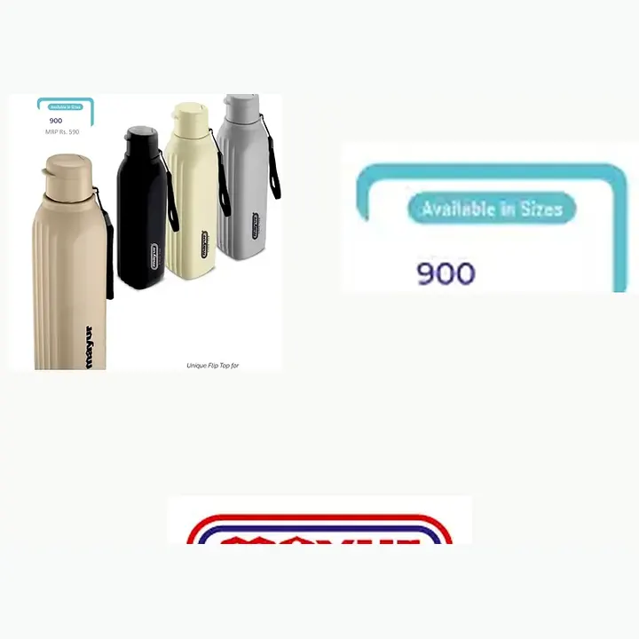 Tuff Insulated Stainless Steel Flip Top Bottle