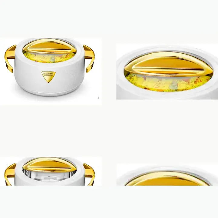 Luxury Leather Glass Premium Insulated Casserole