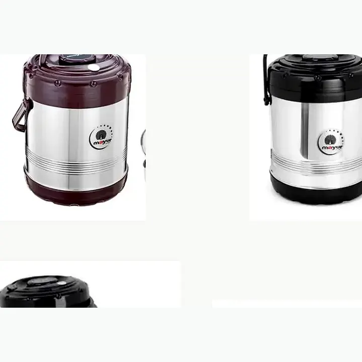 Norton Big Stainless Steel Tiffin detail
