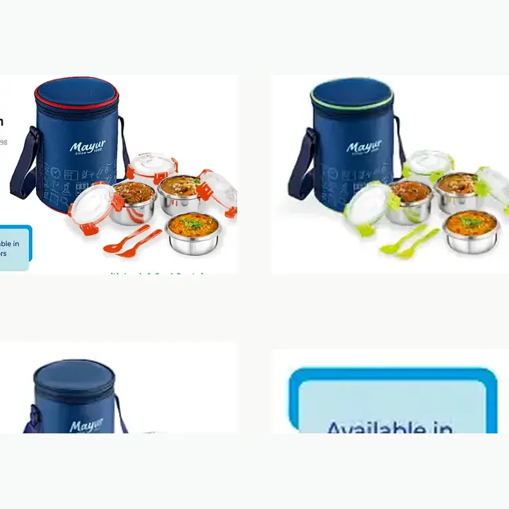 Spain Tiffin with Lock & Seal Containers