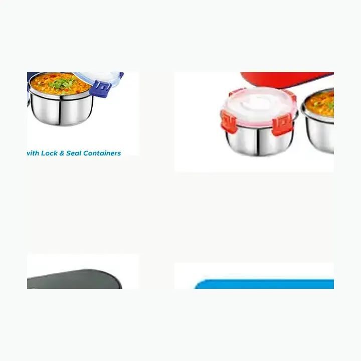 French Tiffin with Lock & Seal Containers alternate view
