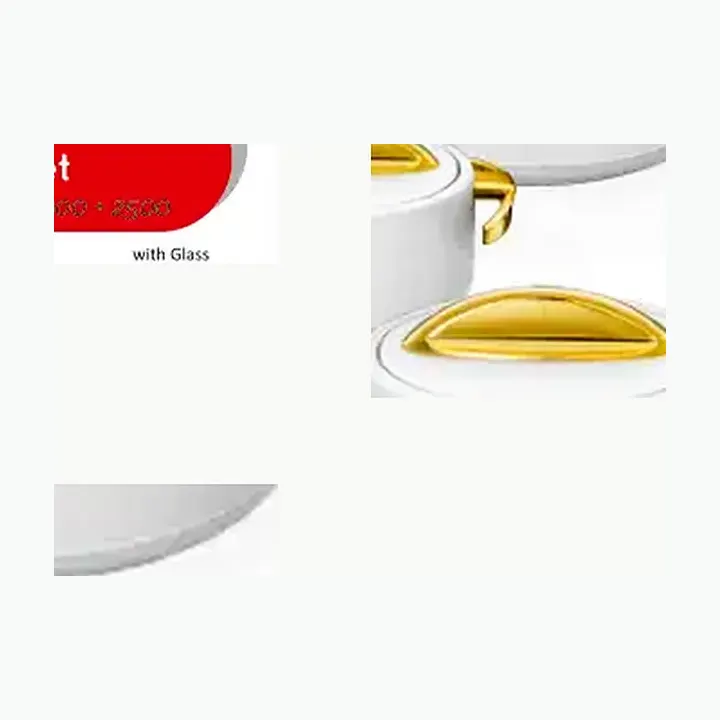 Luxury Leather Glass SS Casserole Set alternate view