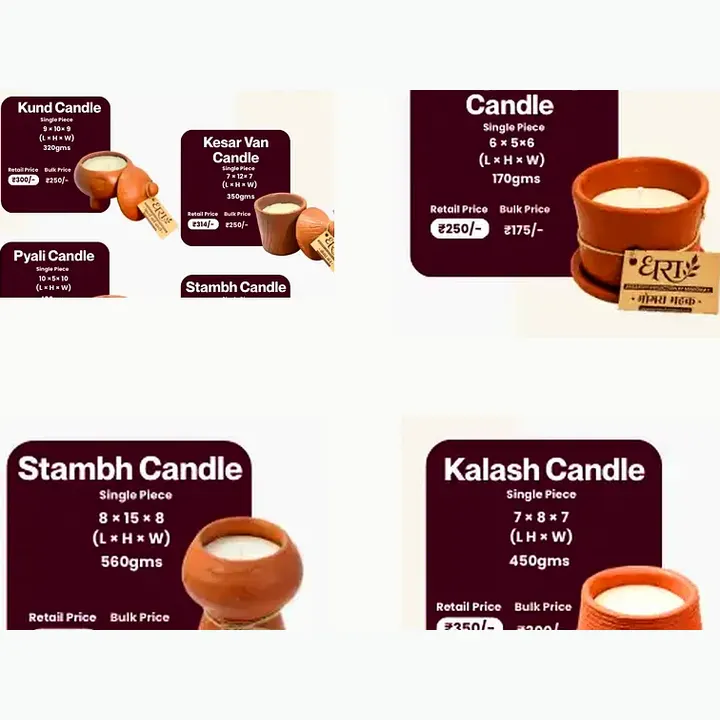 Pyali Candle