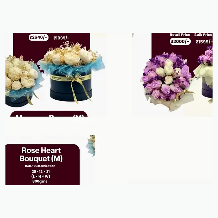 Candle Bouquet (L) detail