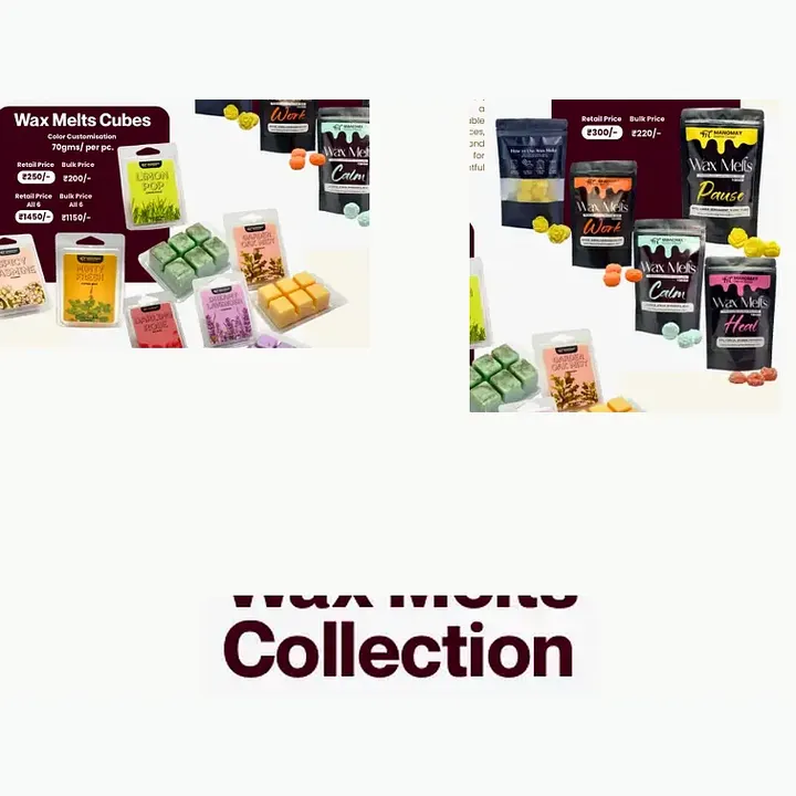 Natural Soy Wax Melts Collection