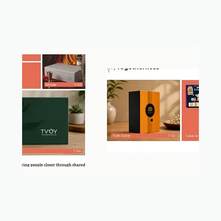 Gifts that bring people closer through shared alternate view