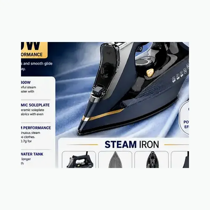 DIGISTEAM2800 — 2800W DIGISTEAM IRON (Auto shut-off) alternate view