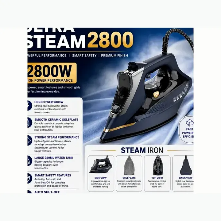 DIGISTEAM2800 — 2800W DIGISTEAM IRON (Auto shut-off)