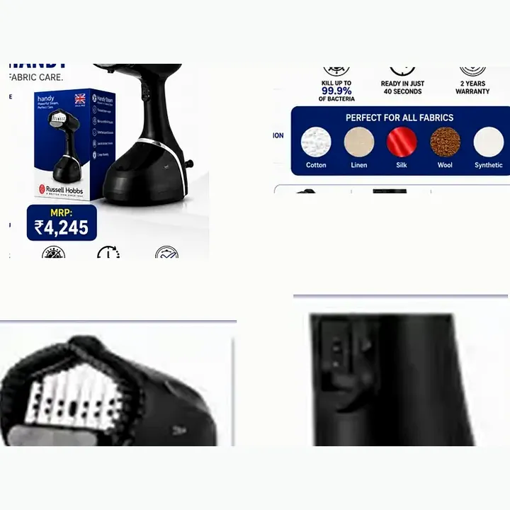 Rgs1500 E — 1500 W Handy 25g Steam Output/350 Ml Tank