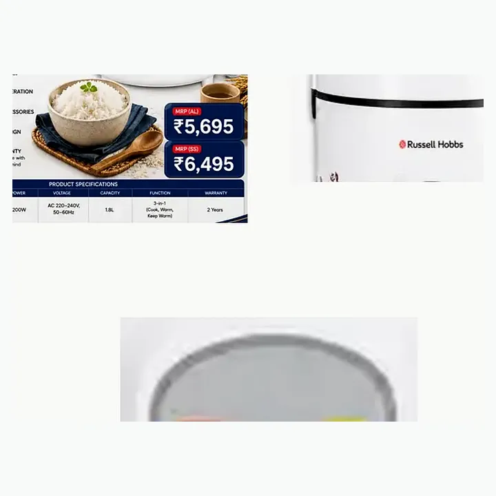 DRC1.8L - SS — 1.8L SS Rice Cooker 700W detail