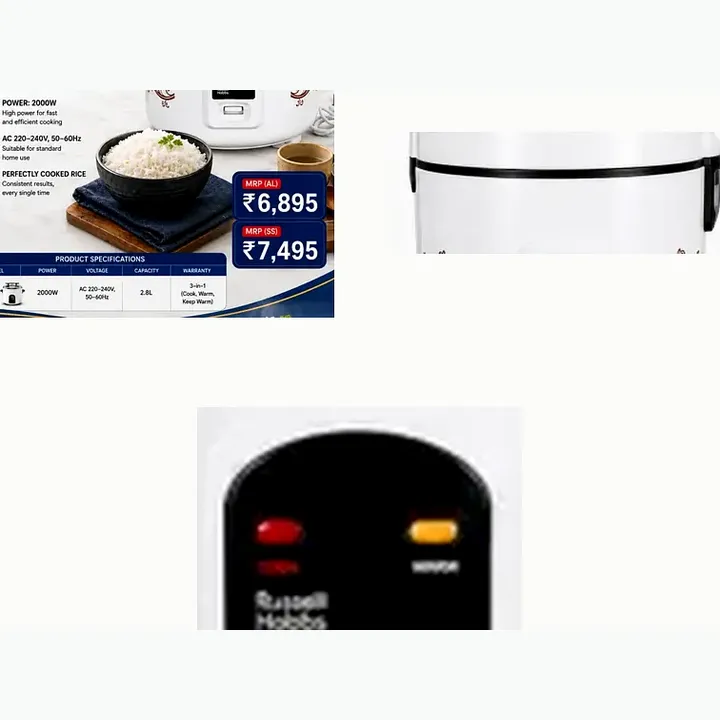 DRC2.8L - SS — 2.8L SS Rice Cooker 1000W