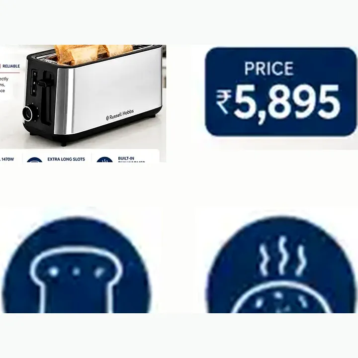 17700 — 4 SLICE SS LONG SLOT TOASTER