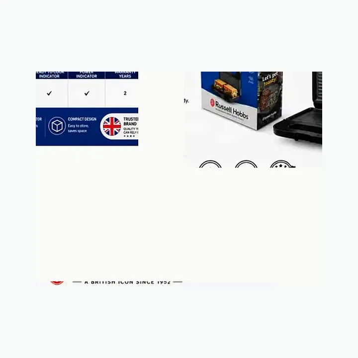 Rst 750 Gr — Grill Sandwich Toster (750 W) alternate view