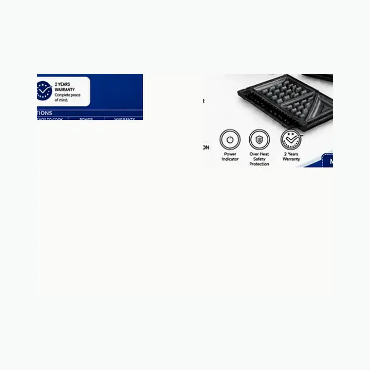 Rst 900 M3 Xl — M3 Changeable Plates Sanswich Toster (900w) alternate view