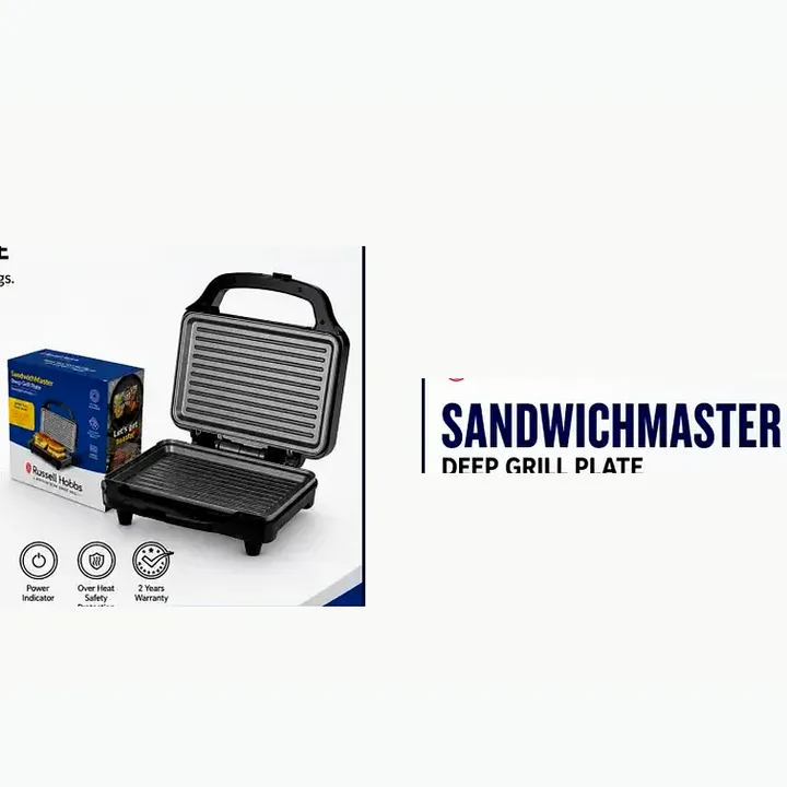 Rst 900 Gr Xl — Deep Grill Plate Toster (900w)