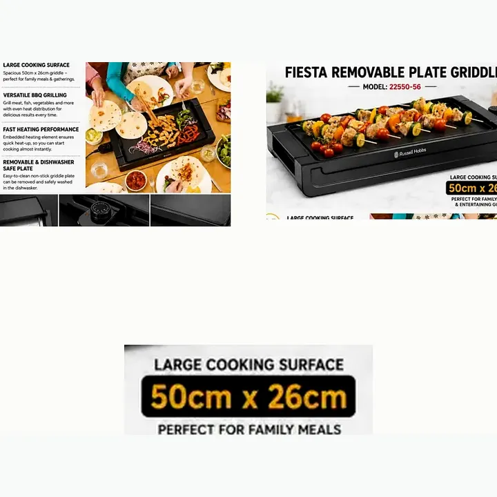 22550-56 — Fiesta Removable plate Griddle