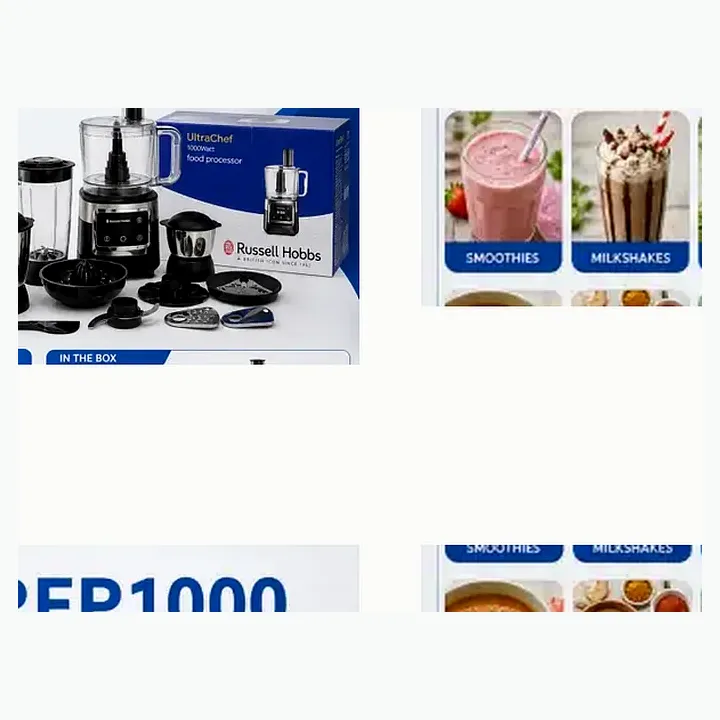 Rfp1000 — Ultrachef Food Processor (1000w) Digtal detail