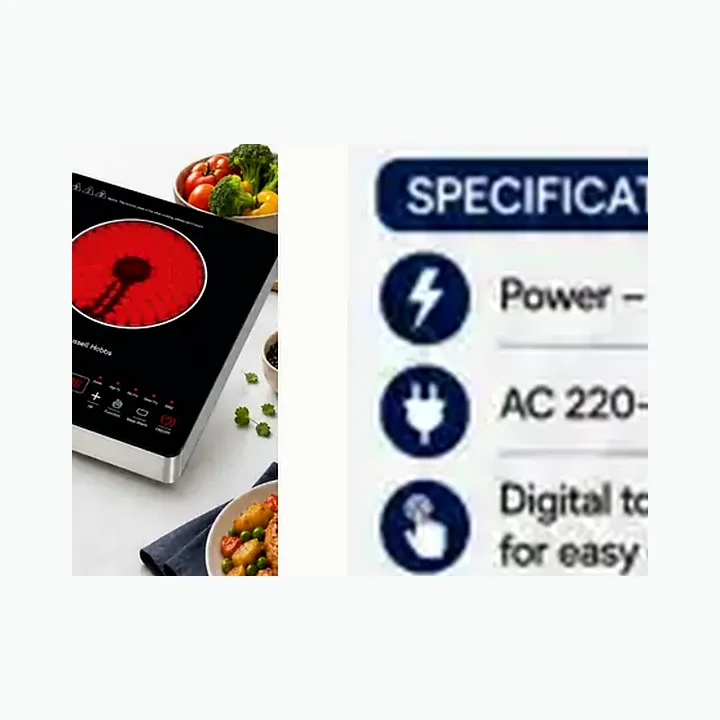 RAPIDO2000 (new) — INFRARED (2000W),LED DISPLAY ,TOUCH CONTROL alternate view