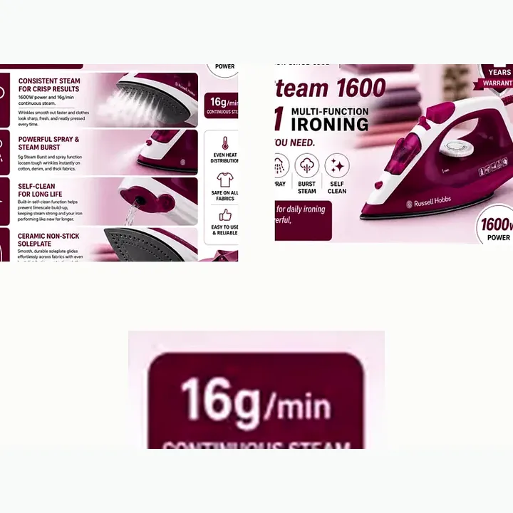Flashsteam1600 — 1600w Steam Iron