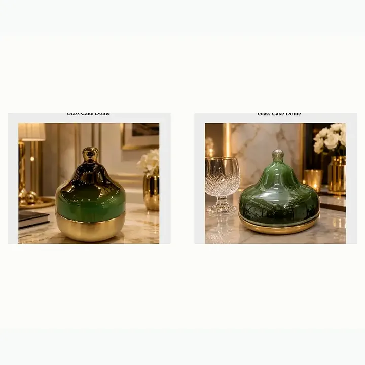 #6430 6x6x8 @499 Glass Cake Dome #6429 11x11x10 @1150 Glass Cake Dome