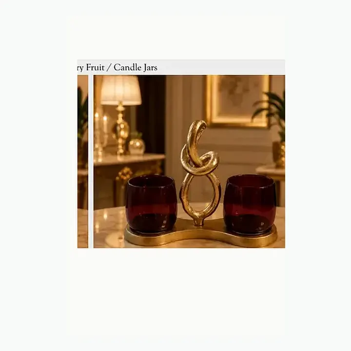 Harmony Glass Dry Fruit / Candle Jars alternate view
