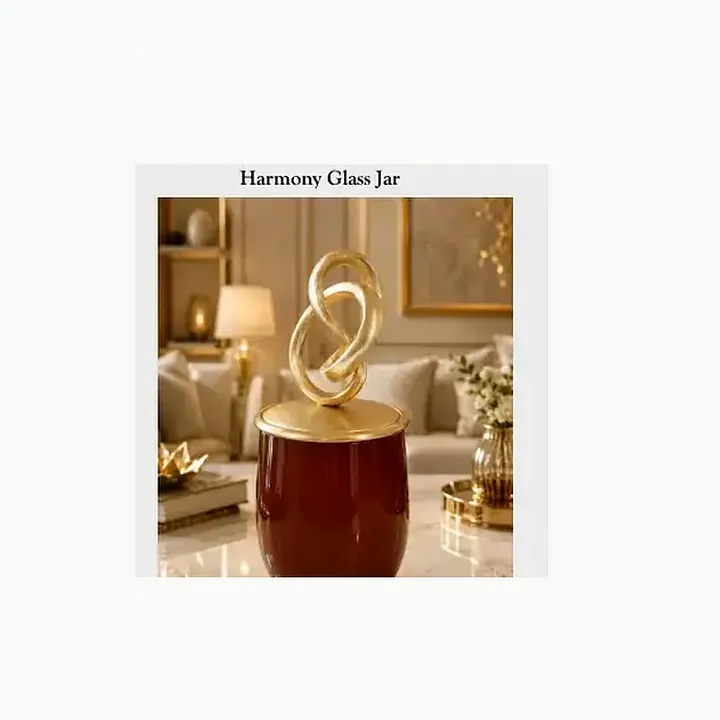 Harmony Glass Jar detail