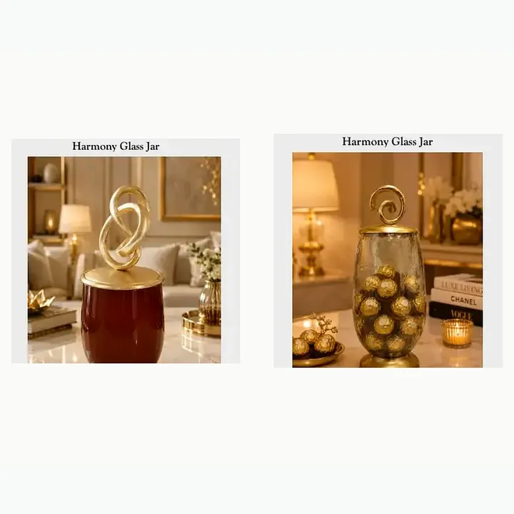 Harmony Glass Jar