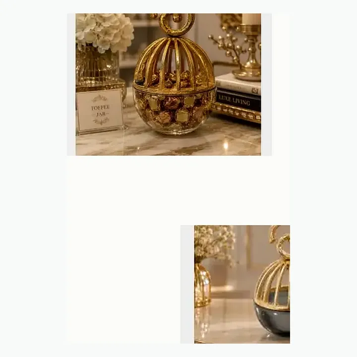 Harmony Glass Jar detail