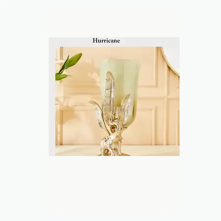 #6314 11.2X11.2X9.6 @1699 Elephant Glass Hurricane alternate view