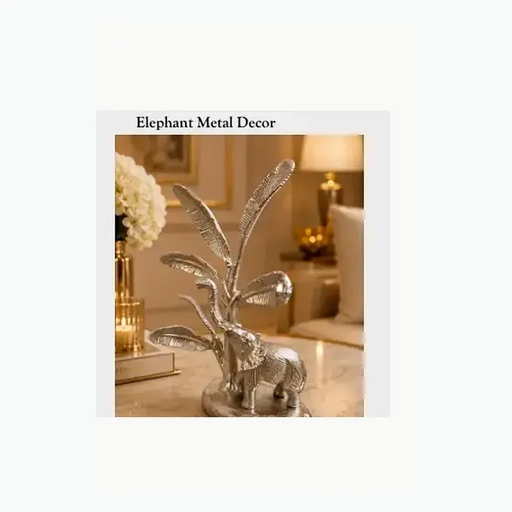 Elephant Metal Decor detail