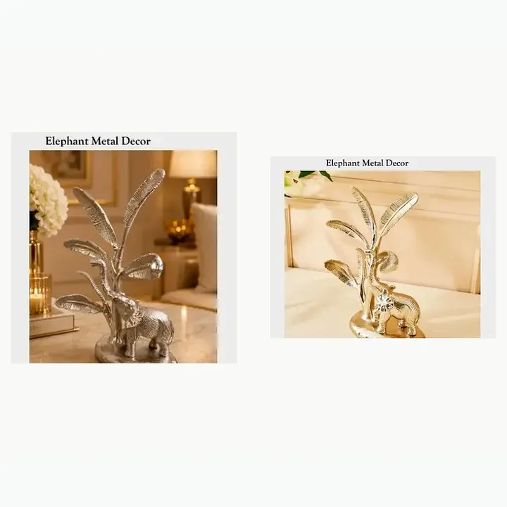 Elephant Metal Decor